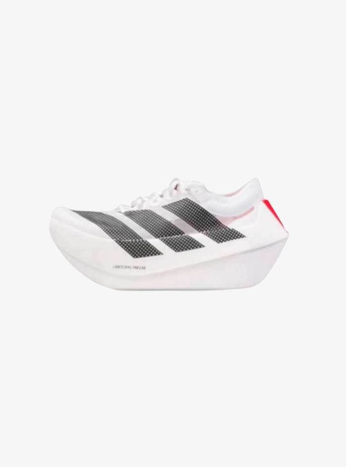 Adidas Adizero Evo White Black Lucid Red
