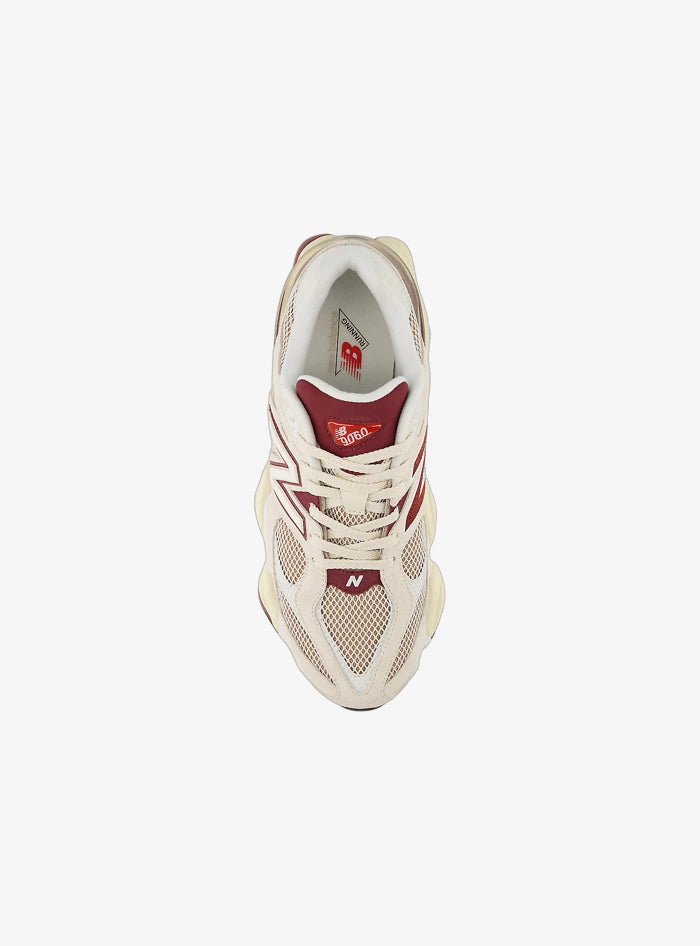 New Balance 9060 Linen Burgundy