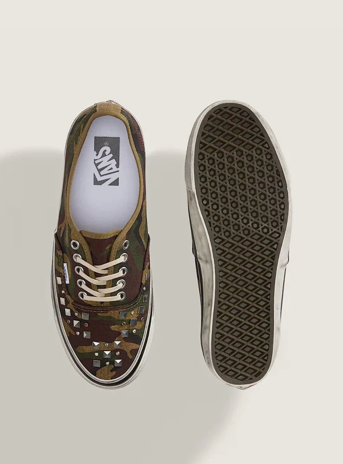 Vans Premium Authentic Woodland Camo Green