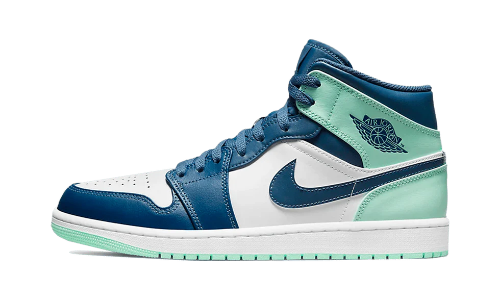 Air Jordan 1 Mid Mystic Navy Mint Foam