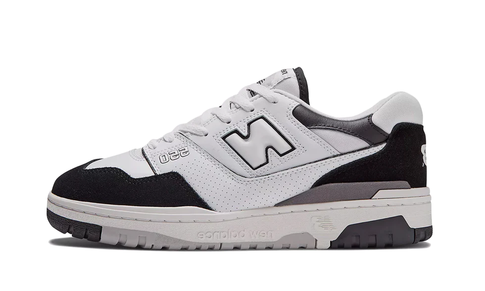 New Balance 550 White Black Rain Cloud