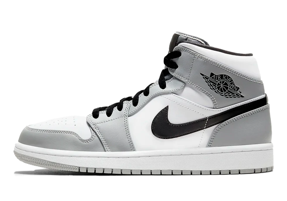 Air Jordan 1 Mid Light Smoke Grey