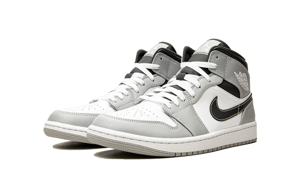 Air Jordan 1 Mid Light Smoke Grey Anthracite