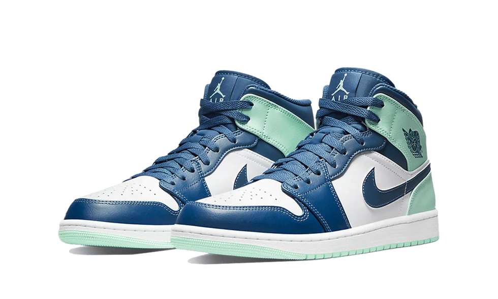 Air Jordan 1 Mid Mystic Navy Mint Foam