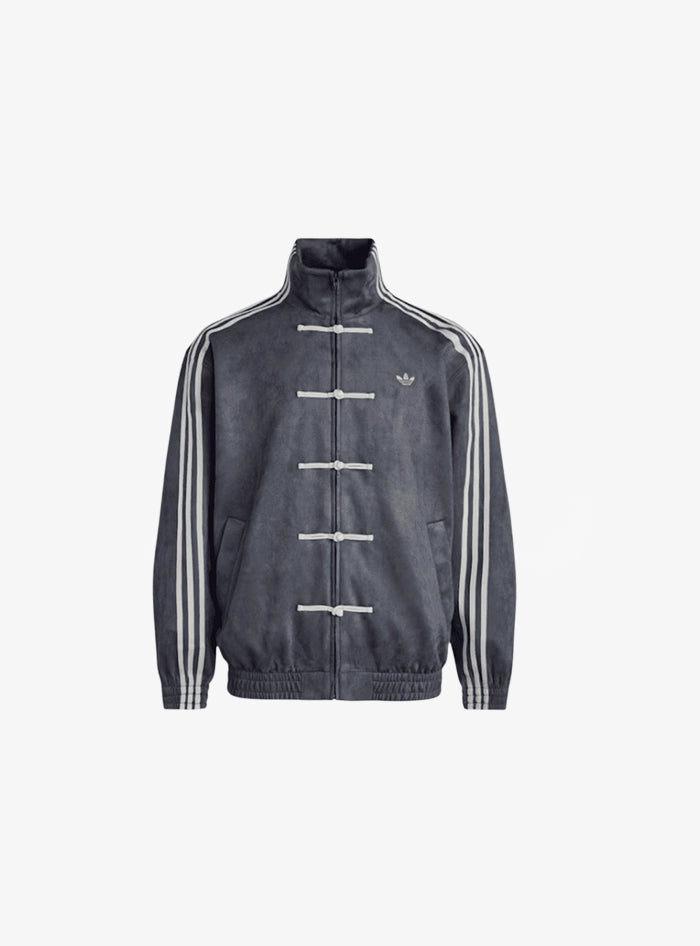 Adidas Ctt Chinese Track Top 3.1 Gender Neutral Jacket (Asia Sizing) Dark Grey