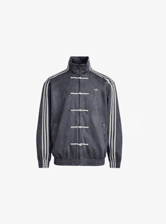 Adidas Ctt Chinese Track Top 3.1 Gender Neutral Jacket (Asia Sizing) Dark Grey