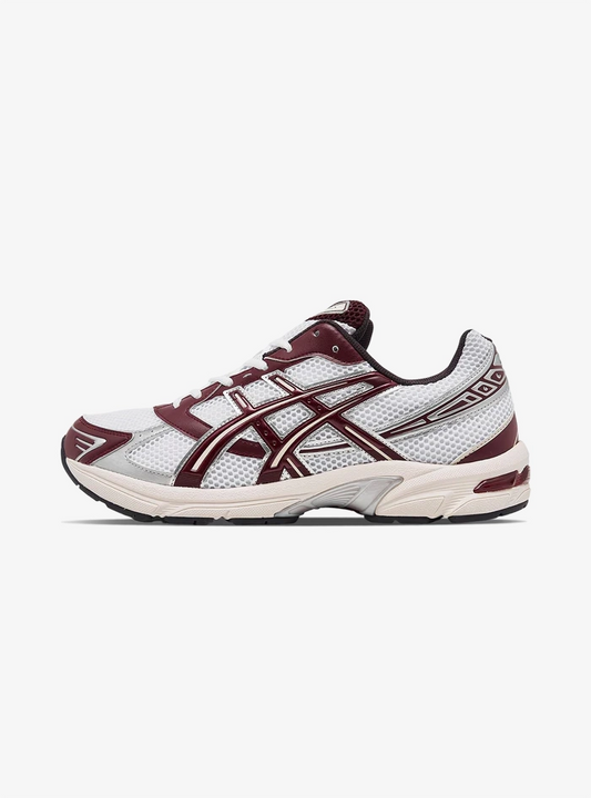 ASICS Gel-1130 White Maroon Banner
