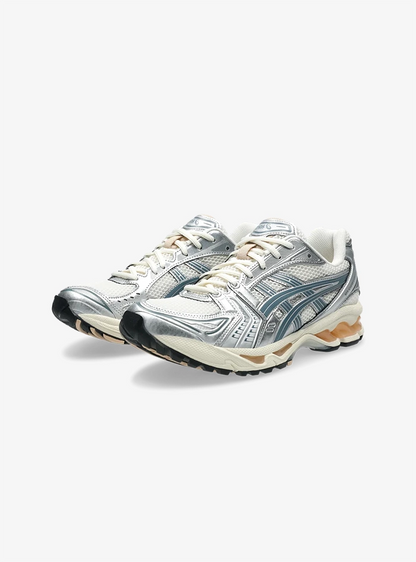 ASICS Gel-Kayano 14 Birch Pure Silver Teal Gold