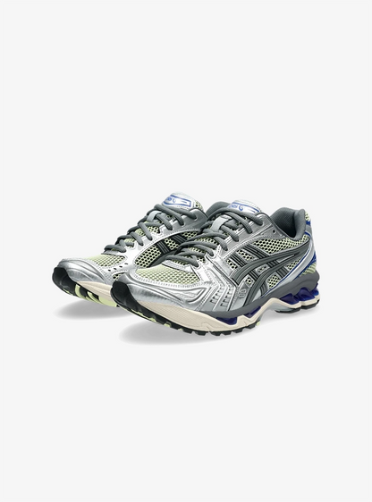 ASICS Gel-Kayano 14 Soft Yellow Asics Blue