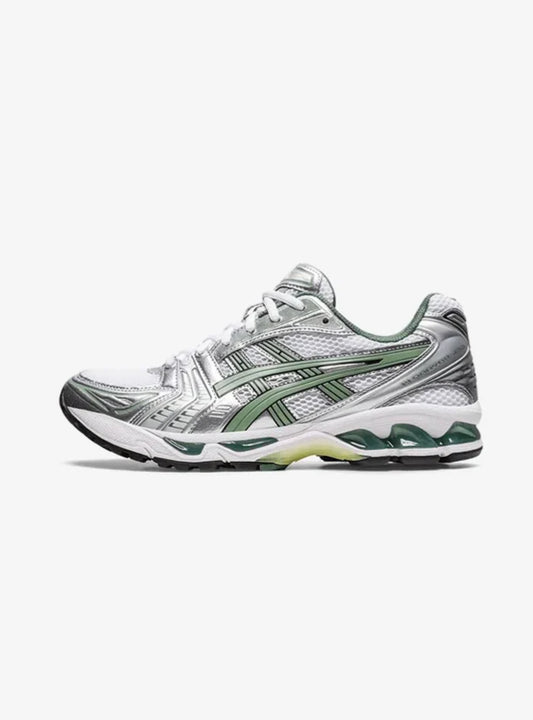 ASICS Gel-Kayano 14 White Pure Silver Slate Grey Sage