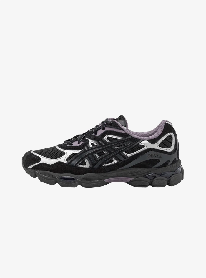 ASICS Gel-NYC Black Purple Graphite Grey