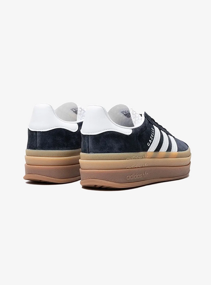 Adidas Gazelle Bold Black White Gum