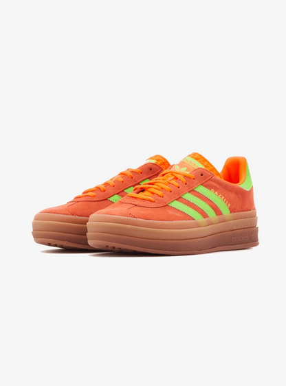 Adidas Gazelle Bold Solar Orange Solar Green