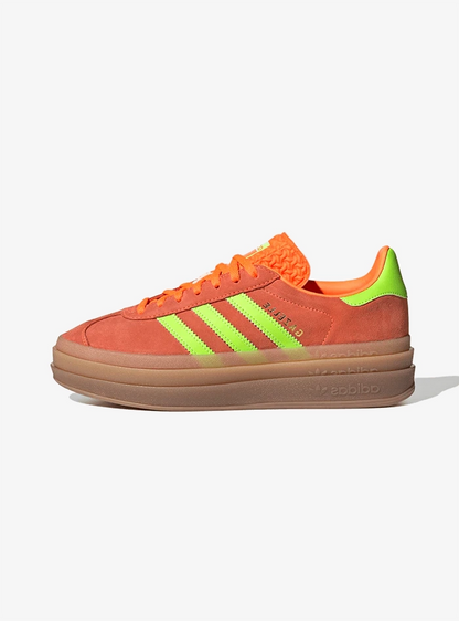 Adidas Gazelle Bold Solar Orange Solar Green