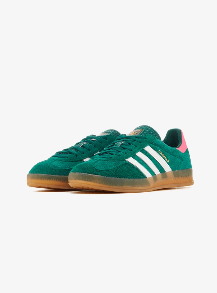 Adidas Gazelle Indoor Collegiate Green Lucid Pink