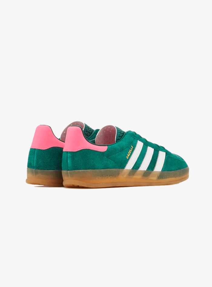 Adidas Gazelle Indoor Collegiate Green Lucid Pink