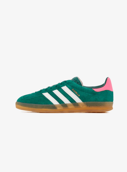 Adidas Gazelle Indoor Collegiate Green Lucid Pink