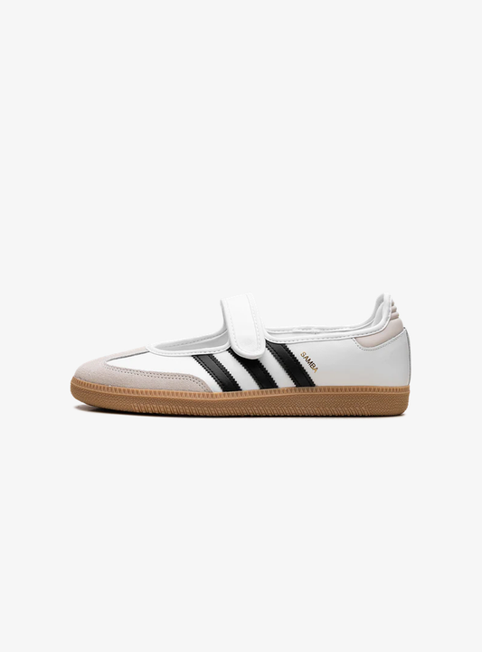 Adidas Samba Jane White Black Gum