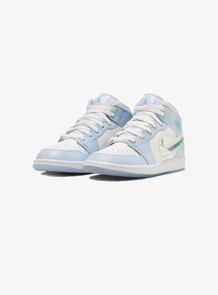 Air Jordan 1 Mid SE Glitter Swoosh