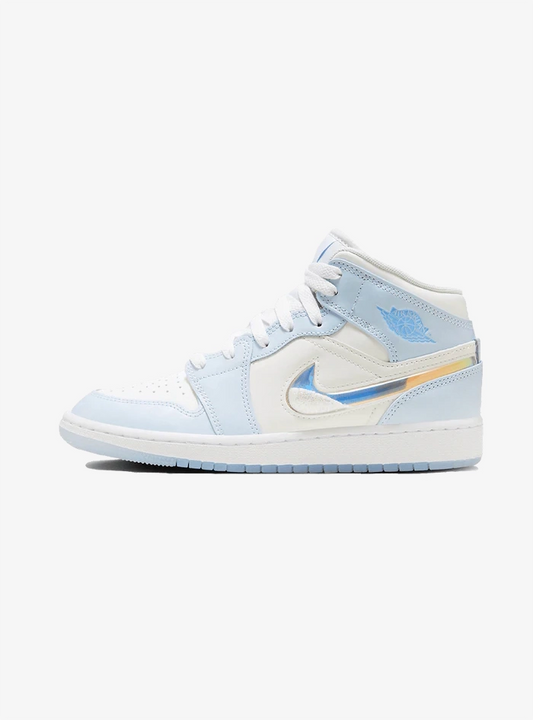 Air Jordan 1 Mid SE Glitter Swoosh