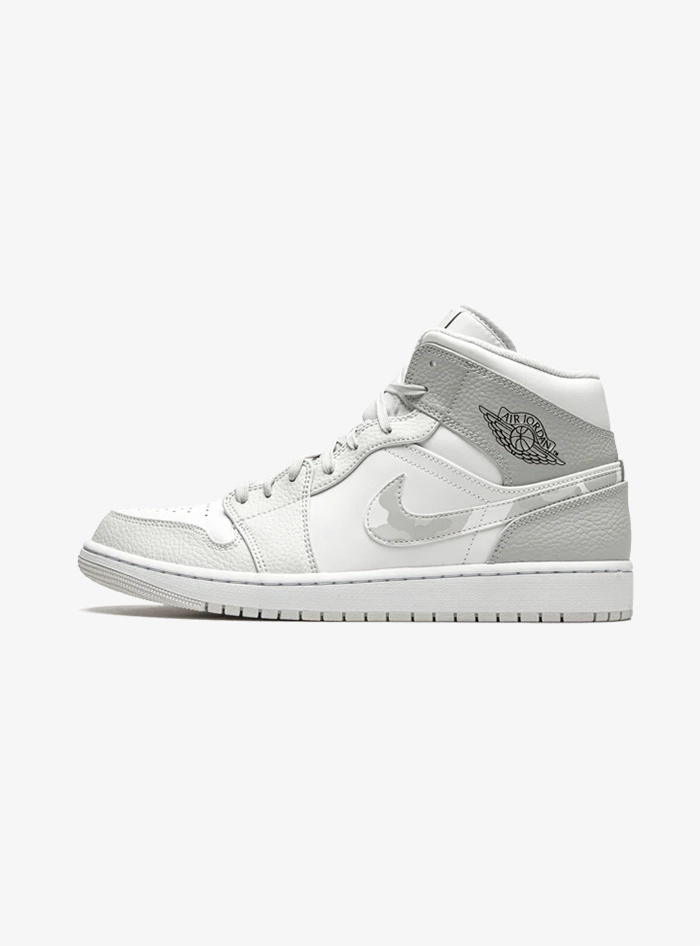 Air Jordan 1 Mid Grey Camo