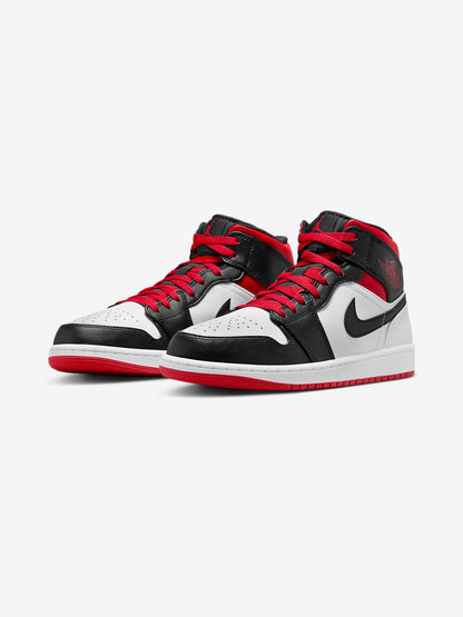Air Jordan 1 Mid Gym Red Black Toe