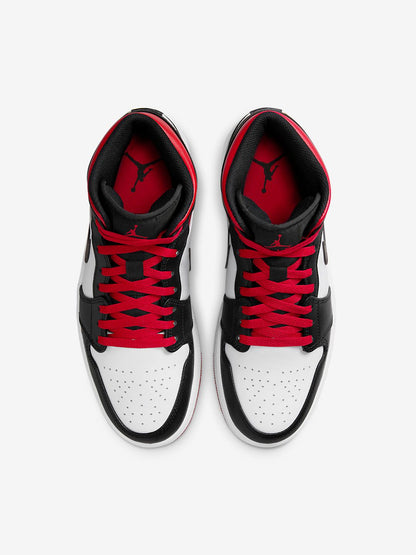 Air Jordan 1 Mid Gym Red Black Toe