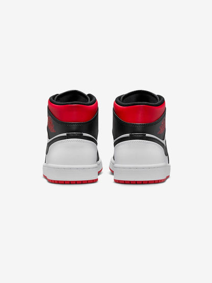 Air Jordan 1 Mid Gym Red Black Toe