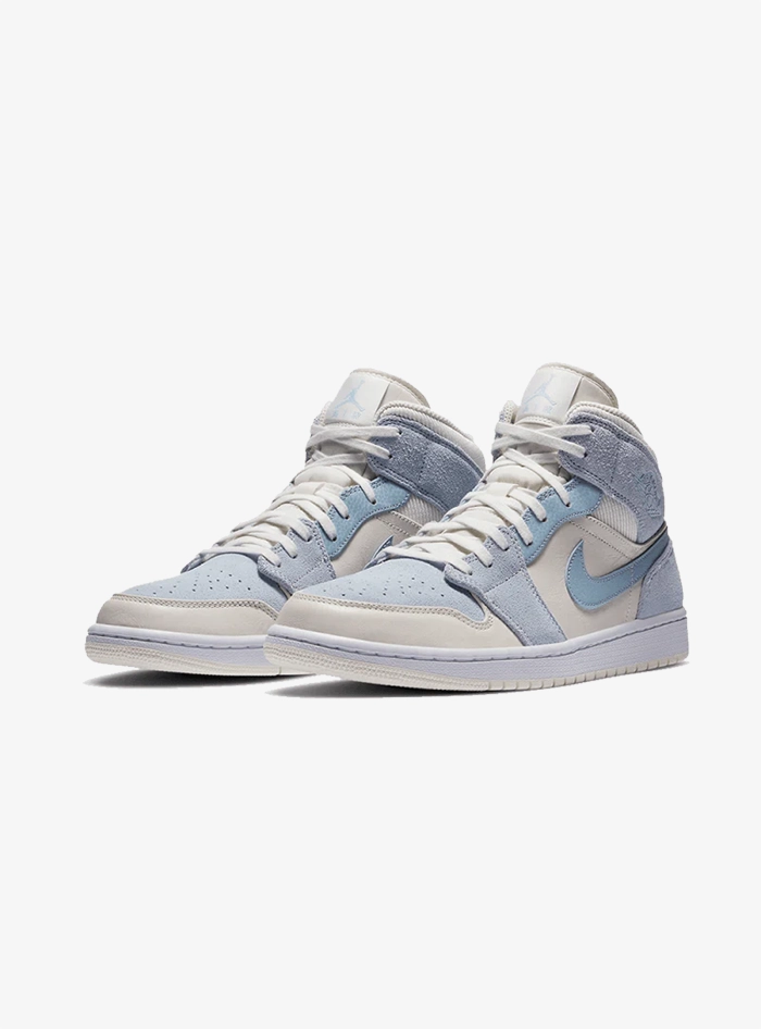Air Jordan 1 Mid Mixed Textures Blue