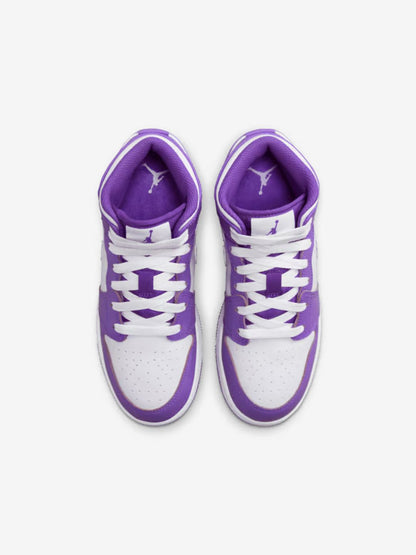 Air Jordan 1 Mid Purple Venom (GS)