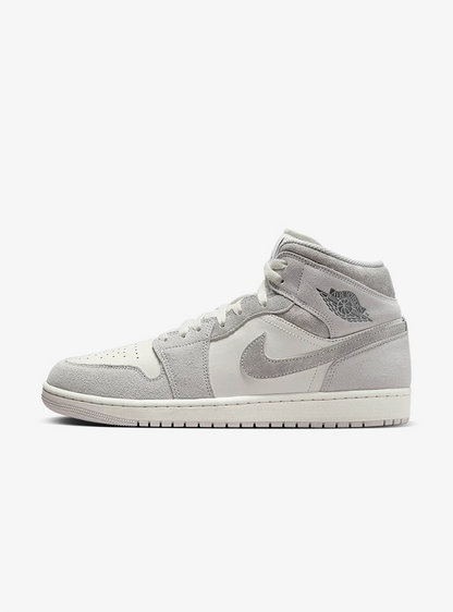 Air Jordan 1 Mid Grey Sail