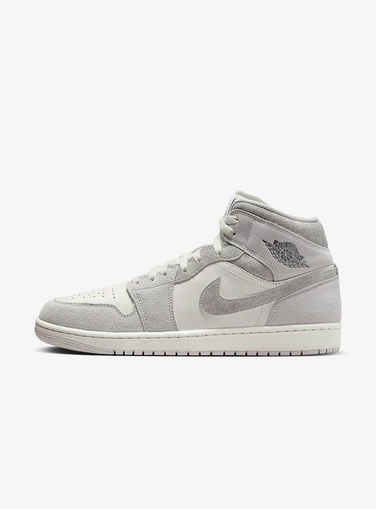 Air Jordan 1 Mid Grey Sail