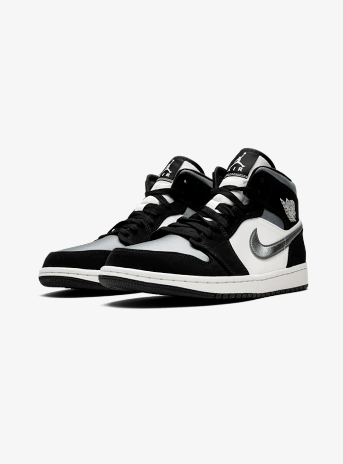 Air Jordan 1 Mid Satin Grey Toe