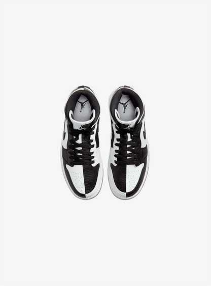 Air Jordan 1 Mid Split Black White
