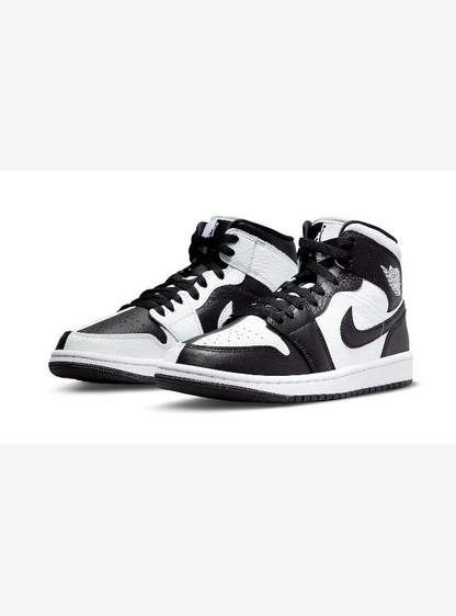 Air Jordan 1 Mid Split Black White