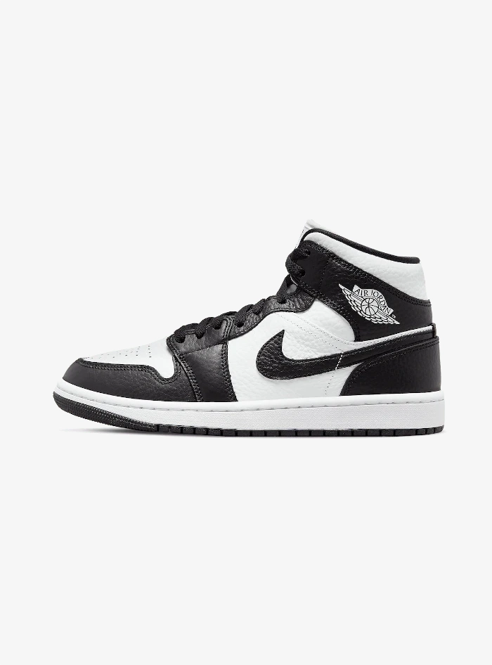 Air Jordan 1 Mid Split Black White