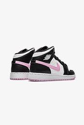 Air Jordan 1 Mid White Black Light Arctic Pink