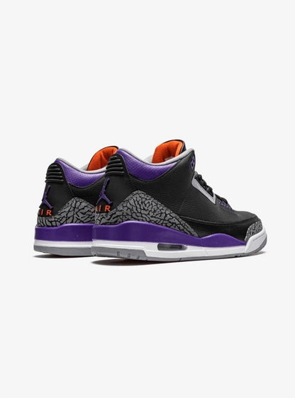 Air Jordan 3 Retro Black Court Purple