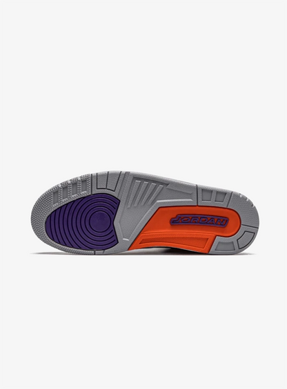 Air Jordan 3 Retro Black Court Purple