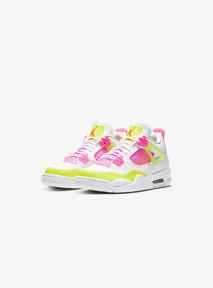 Air Jordan 4 Retro White Lemon Pink