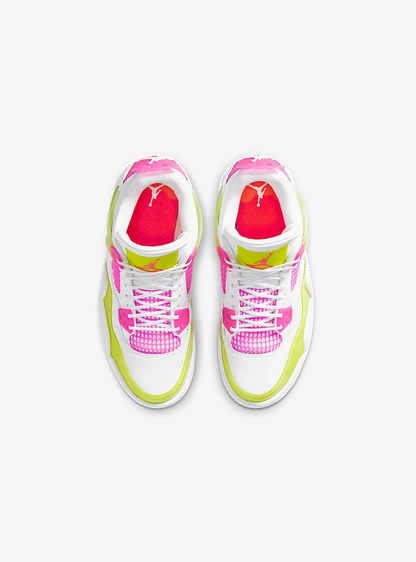 Air Jordan 4 Retro White Lemon Pink