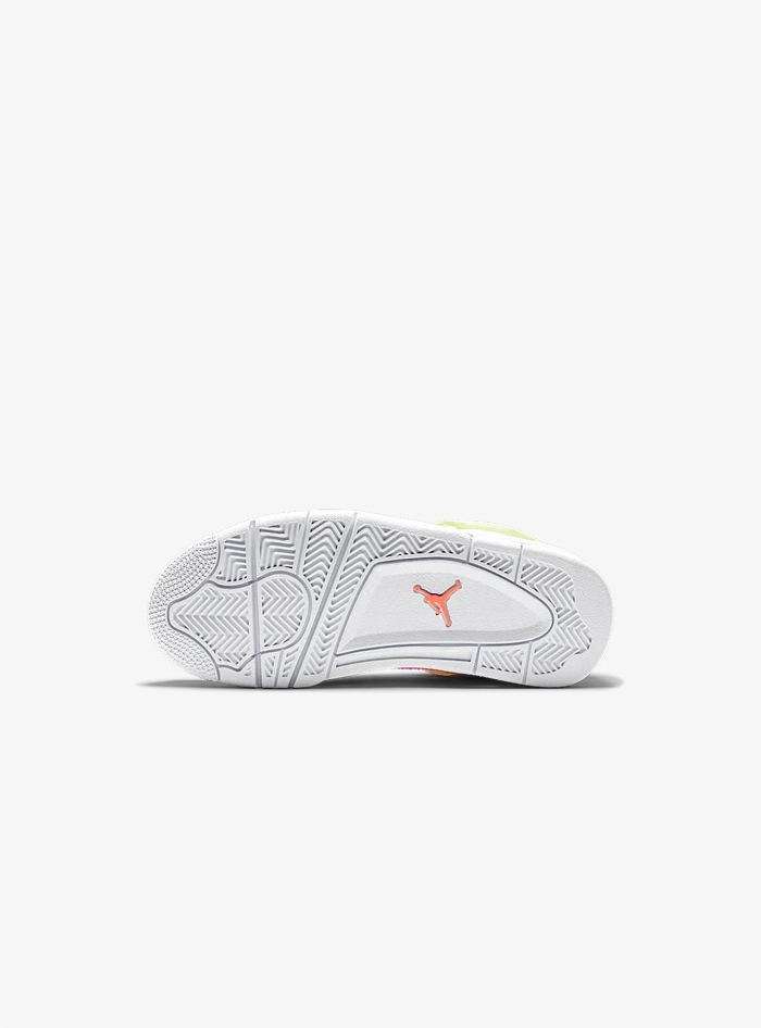 Air Jordan 4 Retro White Lemon Pink