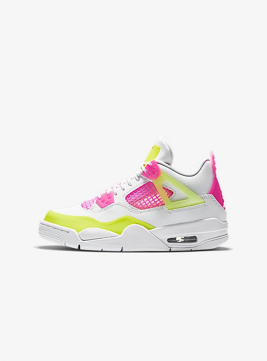 Air Jordan 4 Retro White Lemon Pink