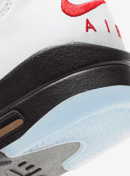 Air Jordan 5 Retro Fire Red Silver Tongue (2020)