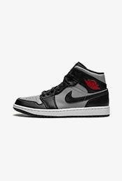 Air Jordan 1 Mid Shadow Red