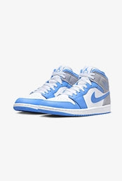 Air Jordan 1 Mid University Blue Grey