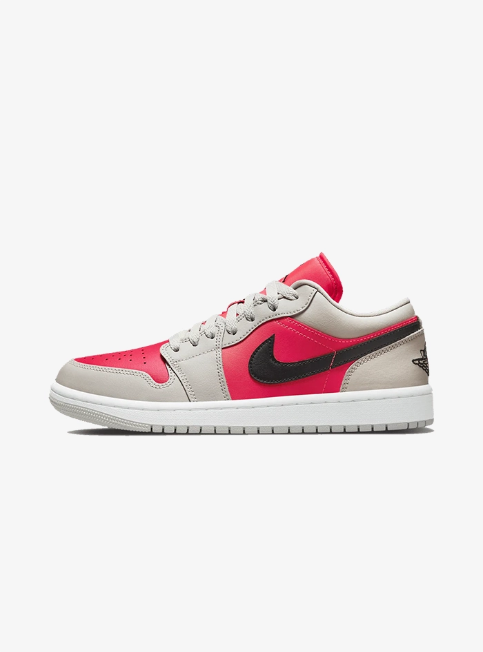 Air Jordan 1 Retro Low Light Iron Ore Siren Red