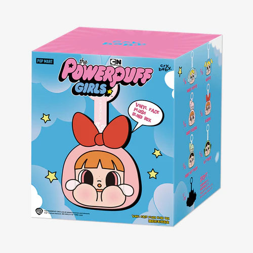Pop Mart CryBaby × Powerpuff Girls Series-Vinyl Face Plush Blind Box
