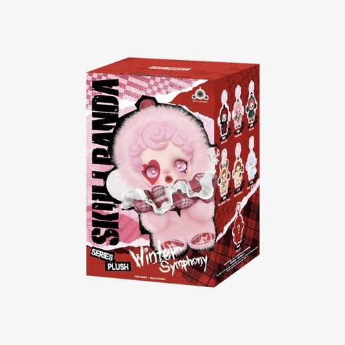Pop Mart SKULLPANDA Winter Symphony Series Vinyl Face Plush Blind Box