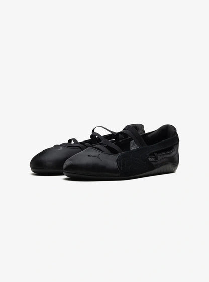 Puma Speedcat Ballet Black Cool Dark Gray Satin